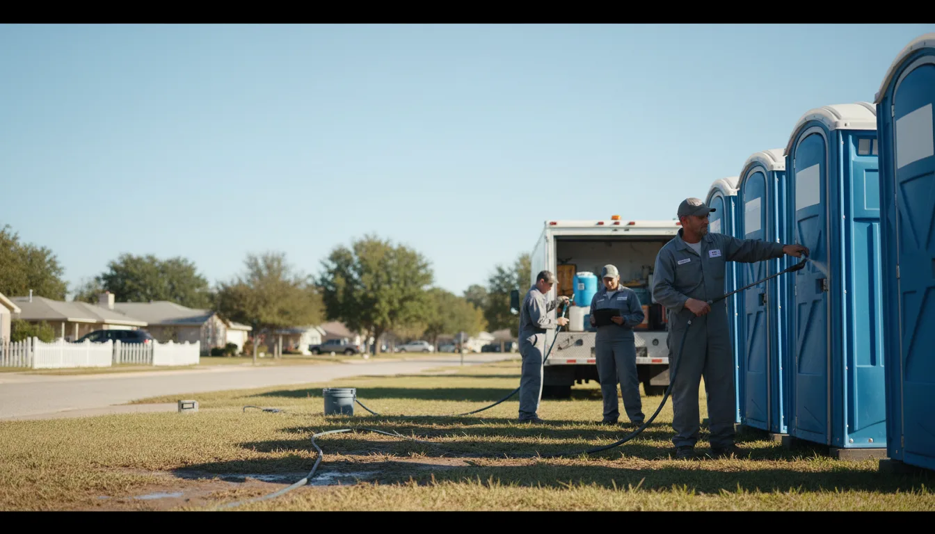 Long-Term Portable Toilet Rental in Benjamin, TX near me
